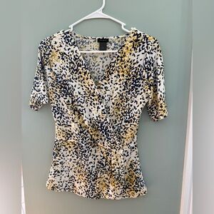 Ann Taylor Multicolor Patterned Top